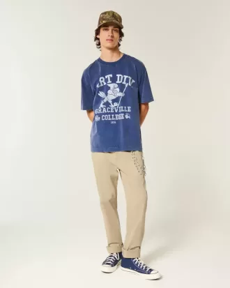 Slim Straight Chino Pants