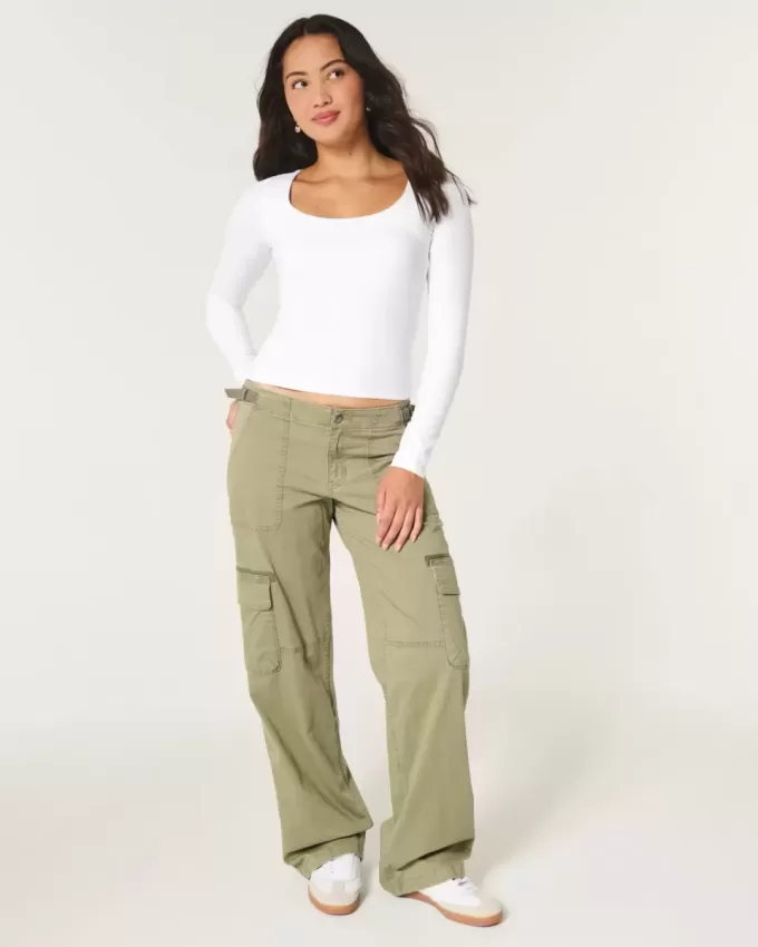 Soft Stretch Seamless Fabric Scoop Top Soft Stretch Seamless Fabric Scoop Top