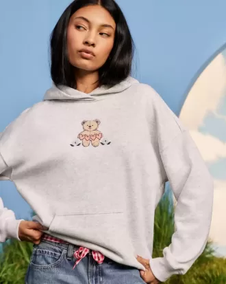 Teddy Bear Graphic Hoodie Teddy Bear Graphic Hoodie