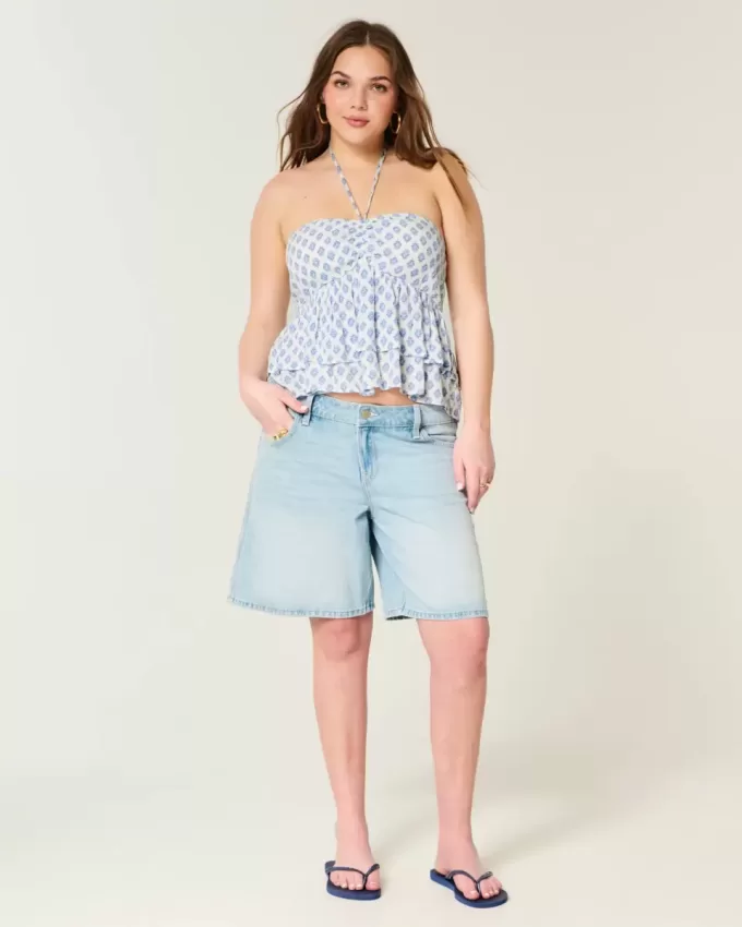 Tiered Halter Babydoll Top Tiered Halter Babydoll Top