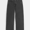 Washed Black Super Baggy Jeans