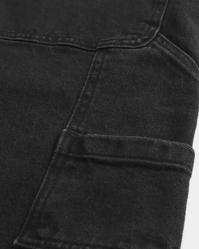 Washed Black Super Baggy Painter Jeans Washed Black Super Baggy Painter Jeans