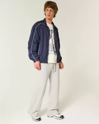 Zip-Up Windbreaker Jacket